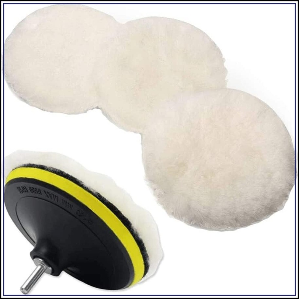 Polish Pad Set Buffer - Набор из 6 шерстяных полировальных кругов