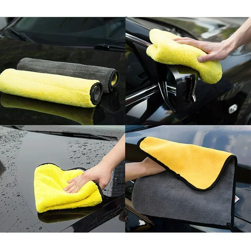 1/5 шт. утолщенное полотенце д – обзор и цена Microfiber Towel Detailing