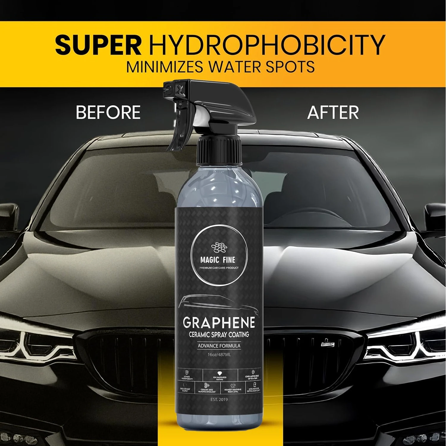 Графеновое керамическое покрыт – обзор и цена Car Wax Ceramic Coating
