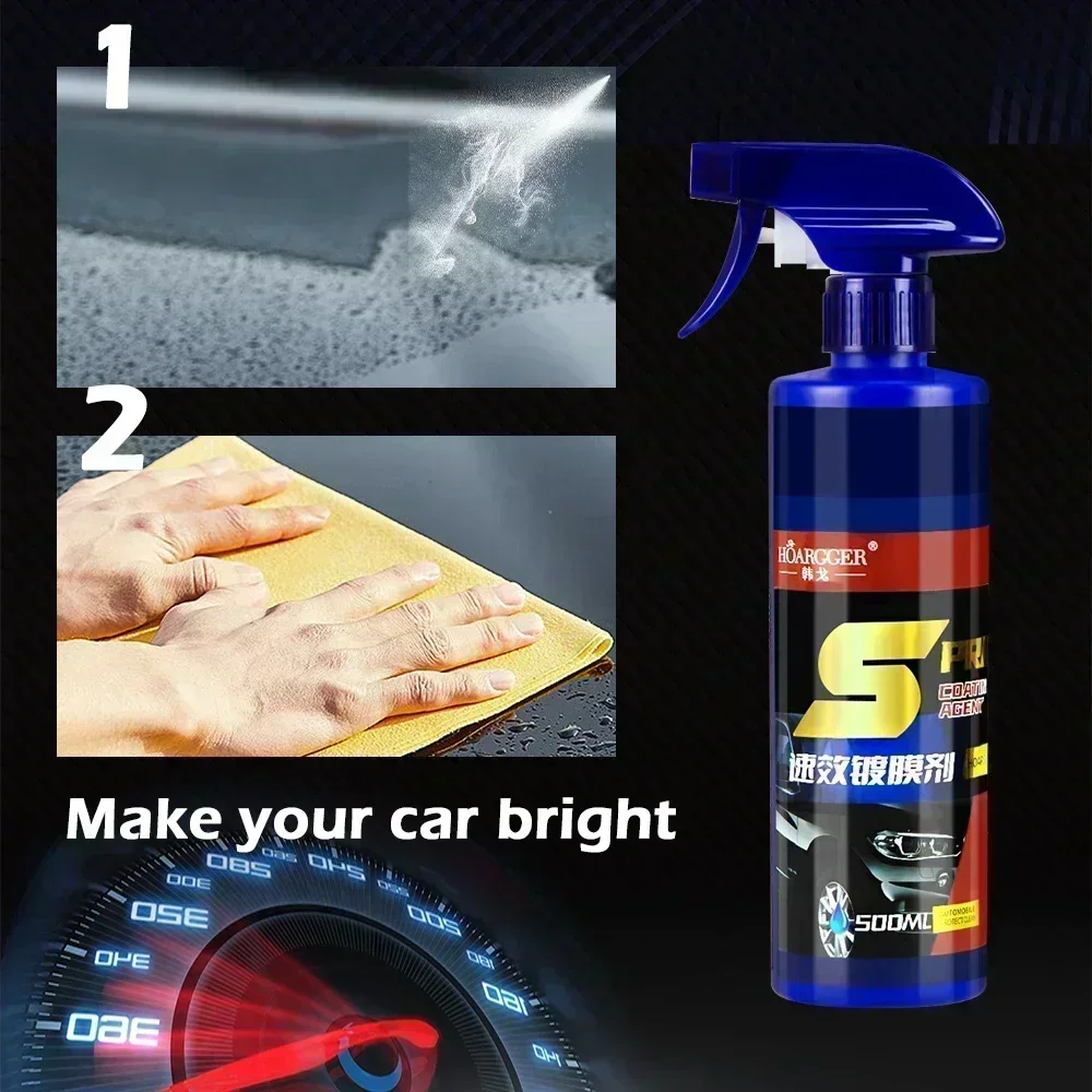 500 мл 3-в-1 спрей для восстан – обзор и цена Car Wax Ceramic Coating