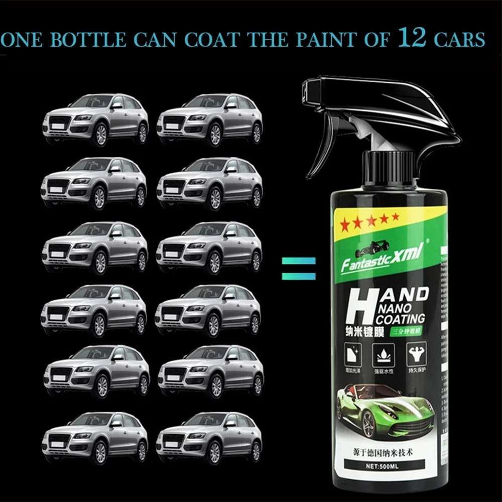 500 мл нанокерамическое автомо – обзор и цена Car Wax Ceramic Coating