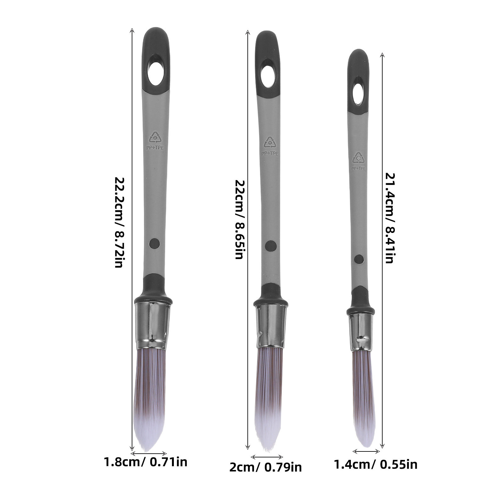 Набор из 3 кистей для точной п – обзор и цена Detailing Brush Set
